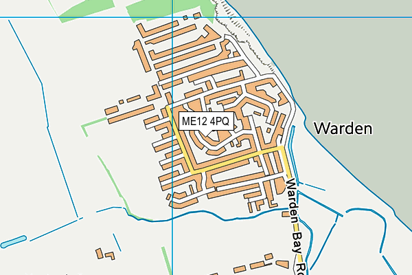 ME12 4PQ map - OS VectorMap District (Ordnance Survey)