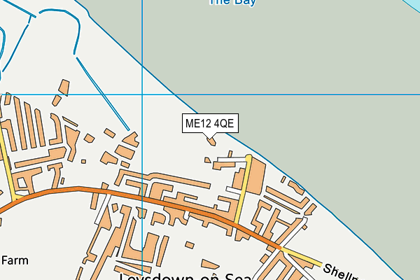 ME12 4QE map - OS VectorMap District (Ordnance Survey)