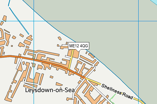 ME12 4QG map - OS VectorMap District (Ordnance Survey)