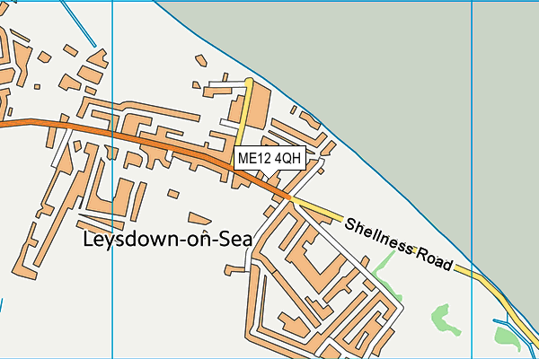 ME12 4QH map - OS VectorMap District (Ordnance Survey)