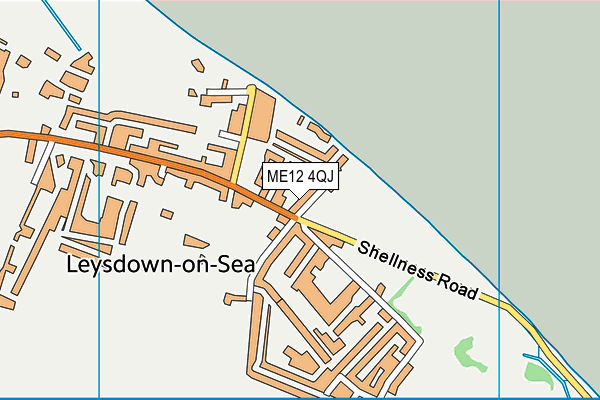 ME12 4QJ map - OS VectorMap District (Ordnance Survey)