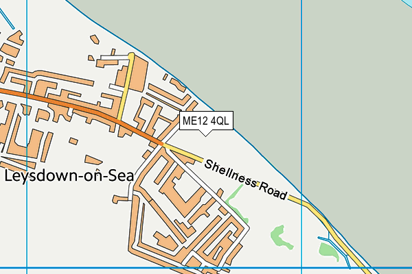 ME12 4QL map - OS VectorMap District (Ordnance Survey)