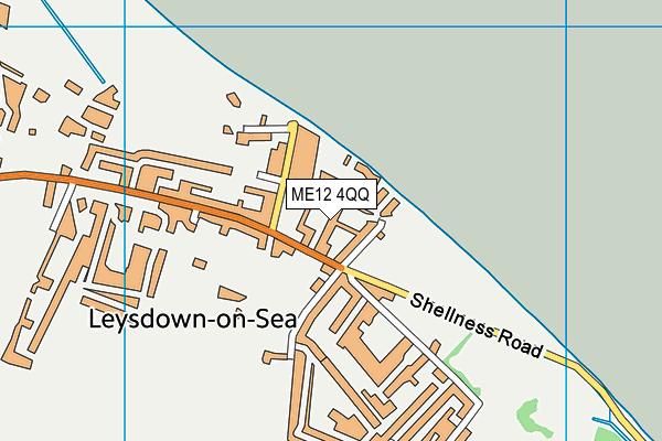 ME12 4QQ map - OS VectorMap District (Ordnance Survey)