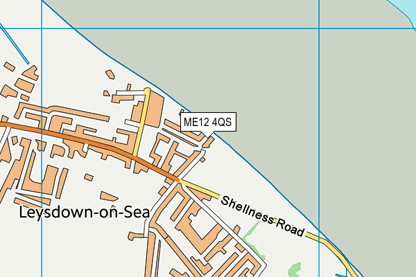 ME12 4QS map - OS VectorMap District (Ordnance Survey)