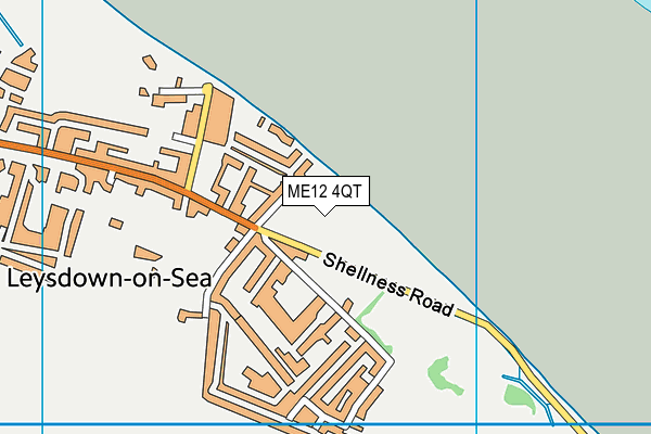 ME12 4QT map - OS VectorMap District (Ordnance Survey)