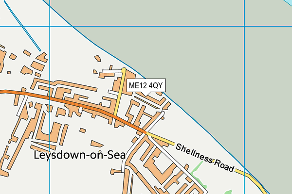 ME12 4QY map - OS VectorMap District (Ordnance Survey)