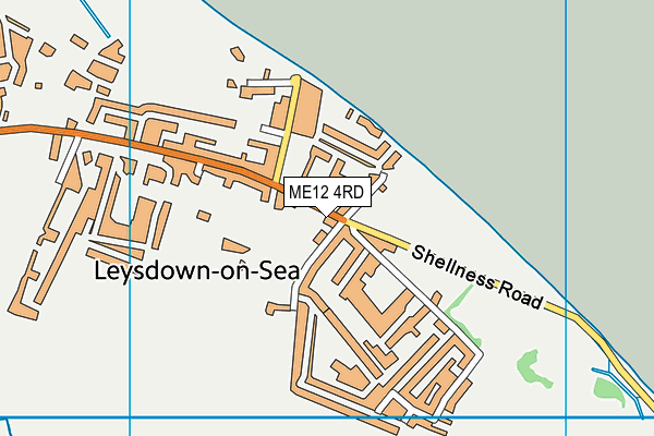ME12 4RD map - OS VectorMap District (Ordnance Survey)