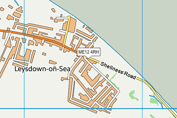 ME12 4RH map - OS VectorMap District (Ordnance Survey)