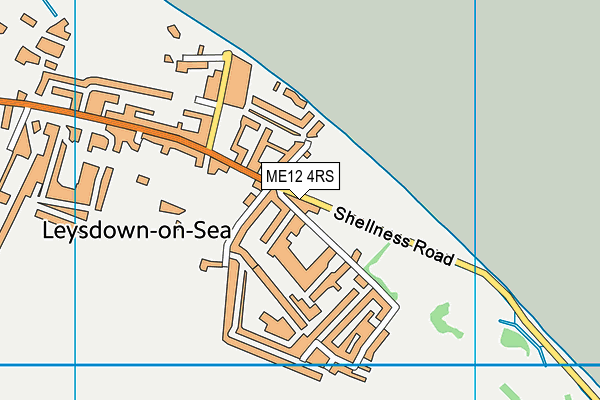 ME12 4RS map - OS VectorMap District (Ordnance Survey)