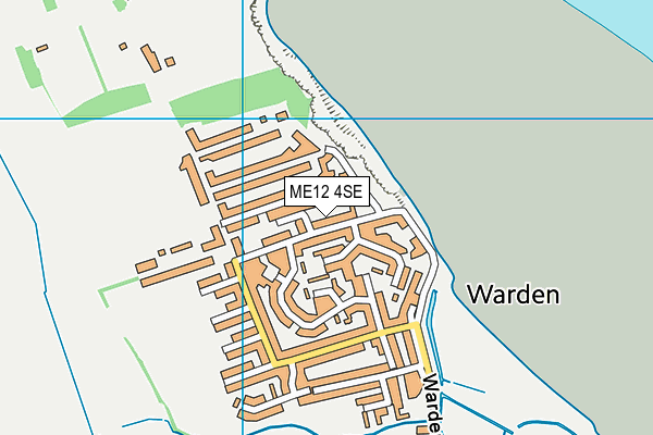 ME12 4SE map - OS VectorMap District (Ordnance Survey)