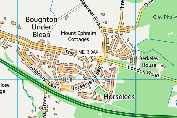 Map of BOUGHTON MANAGEMENT LIMITED at district scale