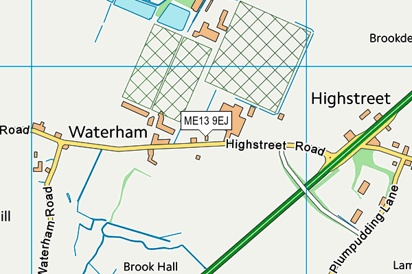 Map of WATERHAM PHOTOGRAPHIC STUDIOS LTD at district scale