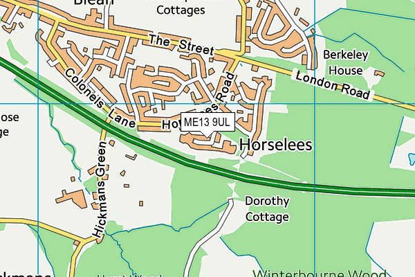 Map of SILVER GATE VETS LTD at district scale