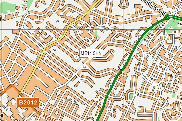 ME14 5HN map - OS VectorMap District (Ordnance Survey)