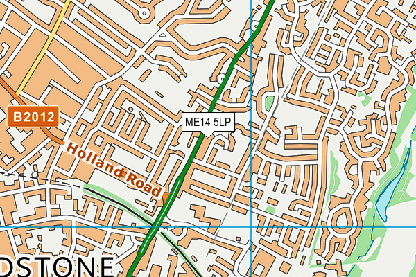 ME14 5LP map - OS VectorMap District (Ordnance Survey)