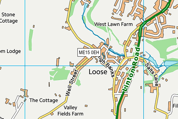 Map of KEITH RANSOM LTD at district scale