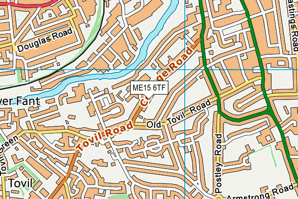 Map of RETHINK FITNESS LTD at district scale