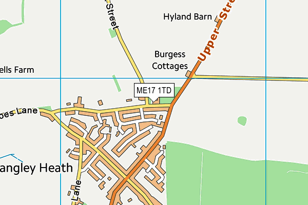 Map of LETS DANCE UK LIMITED at district scale