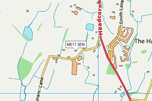 Map of GEOFFREY BATES LIMITED at district scale
