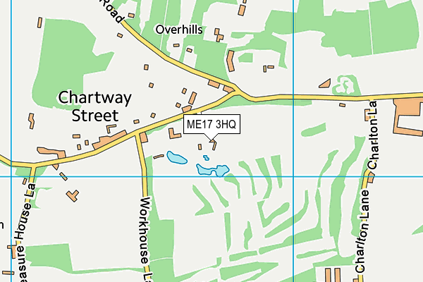 ME17 3HQ map - OS VectorMap District (Ordnance Survey)