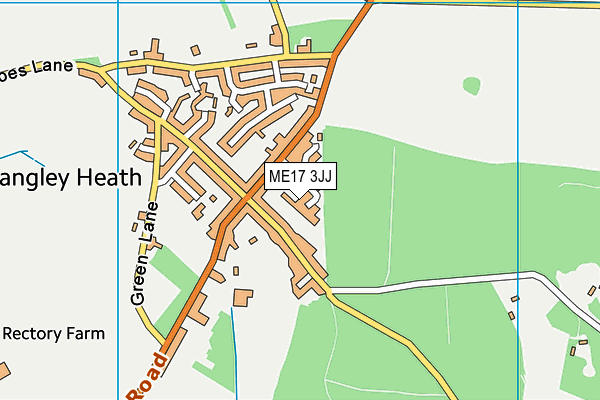 ME17 3JJ map - OS VectorMap District (Ordnance Survey)
