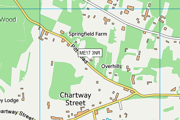 ME17 3NR map - OS VectorMap District (Ordnance Survey)