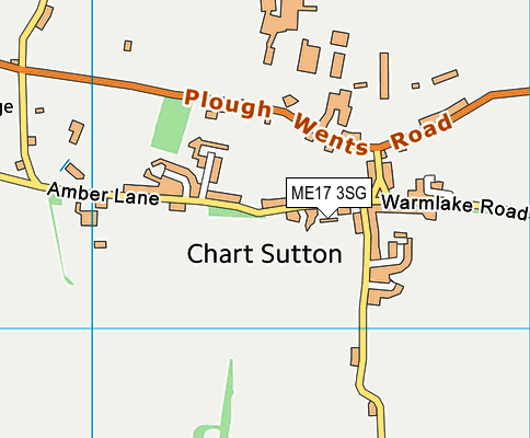 ME17 3SG map - OS VectorMap District (Ordnance Survey)