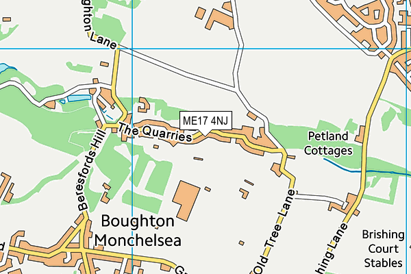 Map of TANTONS TREE SURGEONS LIMITED at district scale