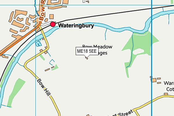 ME18 5EE map - OS VectorMap District (Ordnance Survey)