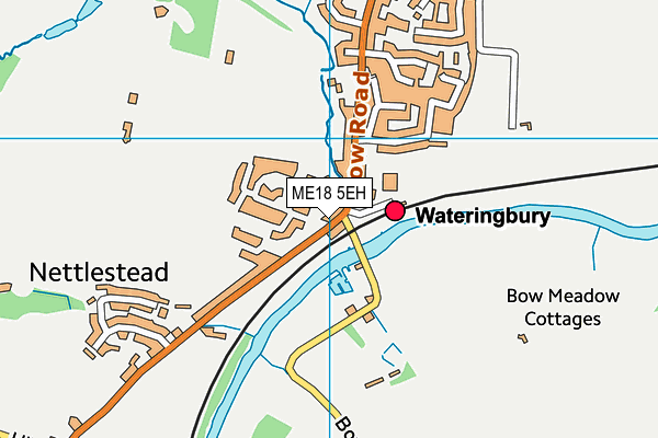 ME18 5EH map - OS VectorMap District (Ordnance Survey)