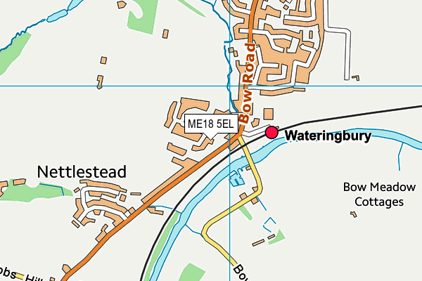 ME18 5EL map - OS VectorMap District (Ordnance Survey)