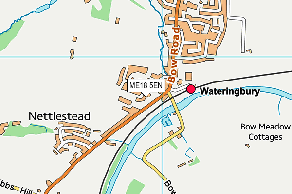 ME18 5EN map - OS VectorMap District (Ordnance Survey)