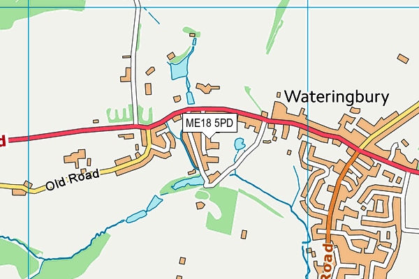 Map of BILLINGTON INVEST LTD at district scale