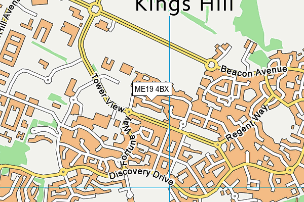 Map of THE HEAVENLY SHOP LTD at district scale