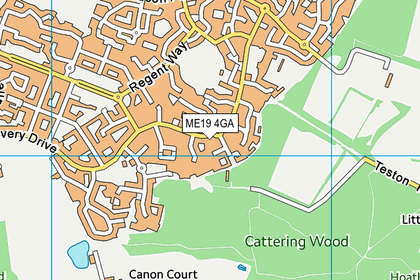 Map of CAFAS LIMITED at district scale