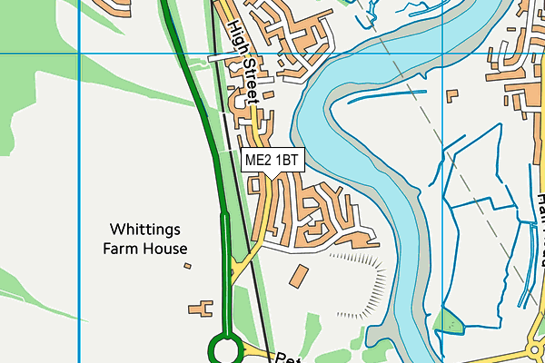 Map of THAMES VALLEY ZINC ROOFING SPECIALISTS LTD at district scale