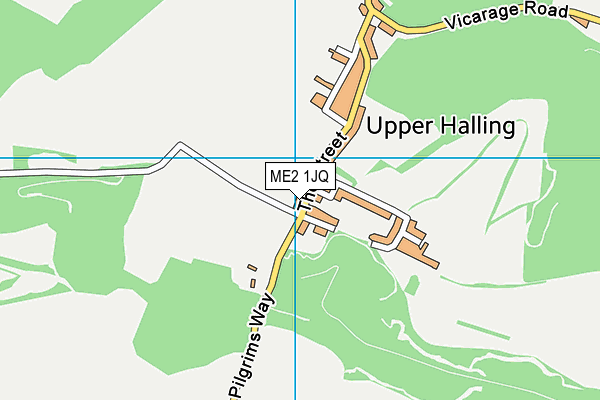 ME2 1JQ map - OS VectorMap District (Ordnance Survey)
