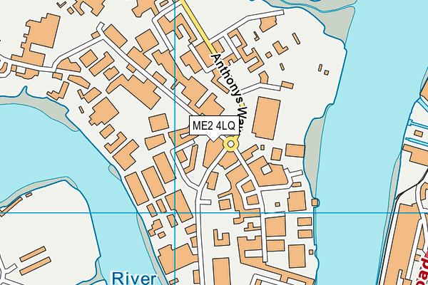 ME2 4LQ map - OS VectorMap District (Ordnance Survey)