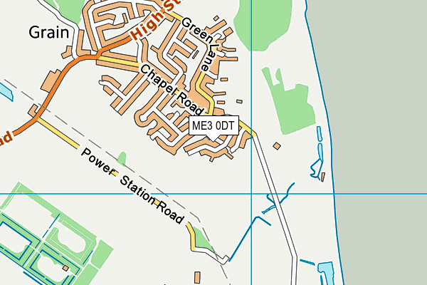 ME3 0DT map - OS VectorMap District (Ordnance Survey)