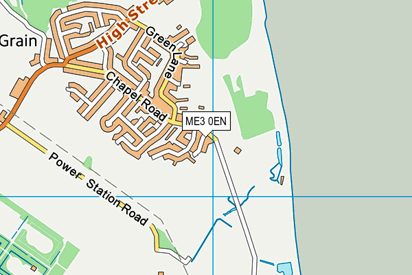 ME3 0EN map - OS VectorMap District (Ordnance Survey)