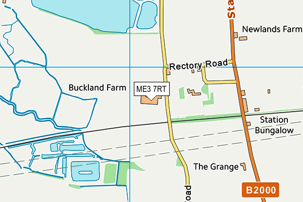 ME3 7RT map - OS VectorMap District (Ordnance Survey)
