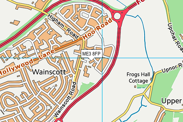 ME3 8FP map - OS VectorMap District (Ordnance Survey)