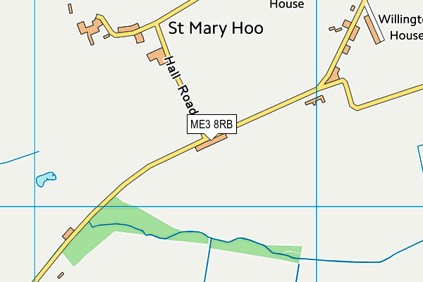 ME3 8RB map - OS VectorMap District (Ordnance Survey)