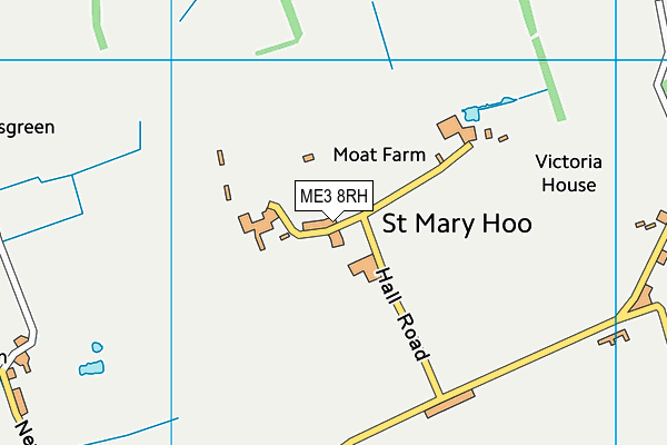 ME3 8RH map - OS VectorMap District (Ordnance Survey)