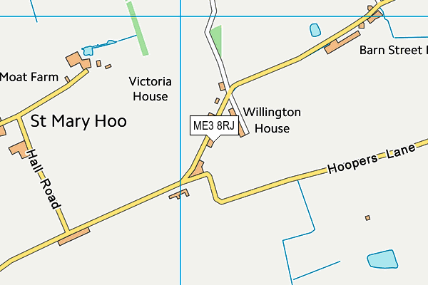 ME3 8RJ map - OS VectorMap District (Ordnance Survey)