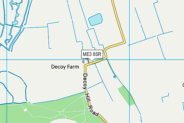 ME3 8SR map - OS VectorMap District (Ordnance Survey)