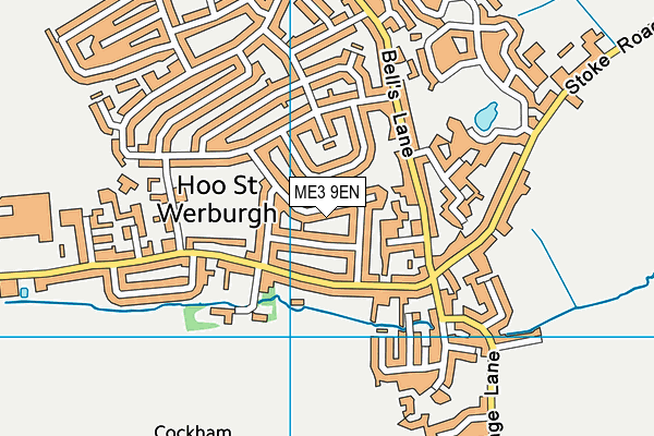 ME3 9EN map - OS VectorMap District (Ordnance Survey)