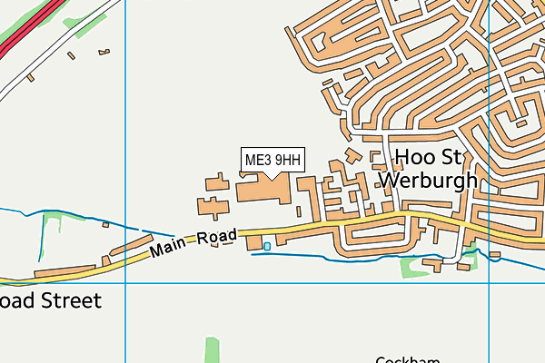 ME3 9HH map - OS VectorMap District (Ordnance Survey)