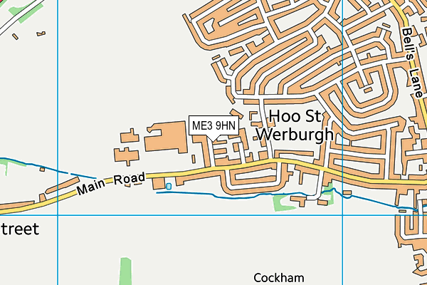 ME3 9HN map - OS VectorMap District (Ordnance Survey)