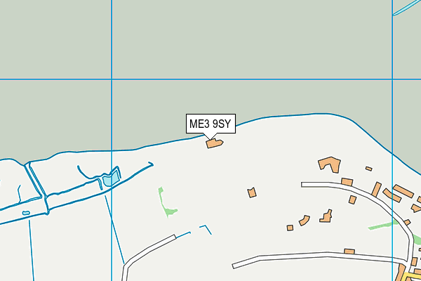 ME3 9SY map - OS VectorMap District (Ordnance Survey)